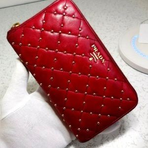 Prada stud Wallet